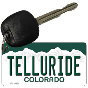 Telluride Colorado Wholesale Metal Novelty Key Chain