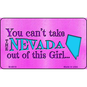 Nevada Girl Novelty Wholesale Metal Magnet M-9819