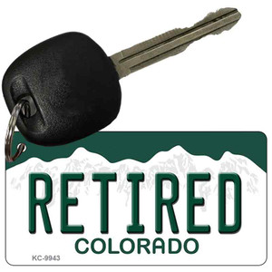 Retired Colorado Wholesale Metal Novelty Key Chain