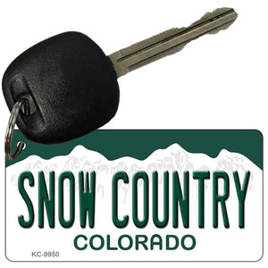 Snow Country Colorado Wholesale Metal Novelty Key Chain