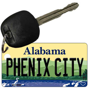 Phenix City Alabama Wholesale Metal Novelty Key Chain