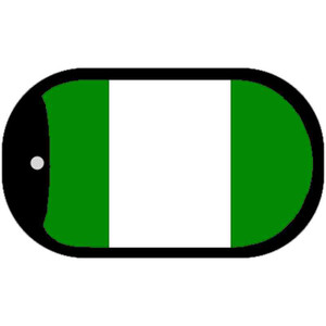 Nigeria Flag Dog Tag Kit Wholesale Metal Novelty Necklace