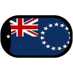 Cook Island Flag Dog Tag Kit Wholesale Metal Novelty Necklace