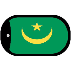 Mauritania Flag Dog Tag Kit Wholesale Metal Novelty Necklace