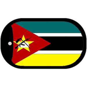 Mozambique Flag Dog Tag Kit Wholesale Metal Novelty Necklace