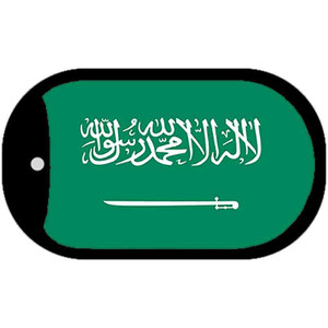 Saudi Arabia Flag Dog Tag Kit Wholesale Metal Novelty Necklace