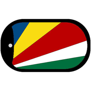 Seychelles Flag Dog Tag Kit Wholesale Metal Novelty Necklace