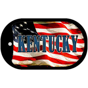 Kentucky Wholesale Metal Novelty Dog Tag Necklace
