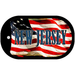 New Jersey Wholesale Metal Novelty Dog Tag Necklace