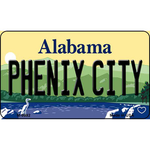 Phenix City Alabama State Background Magnet Novelty Wholesale