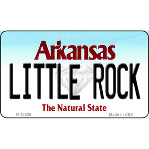 Little Rock Arkansas State Background Magnet Novelty Wholesale