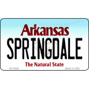 Springdale Arkansas State Background Magnet Novelty Wholesale
