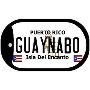 Guaynabo Puerto Rico Flag Dog Tag Kit Wholesale Metal Novelty Necklace