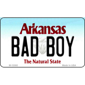 Bad Boy Arkansas State License Plate Magnet Novelty Wholesale M-10060