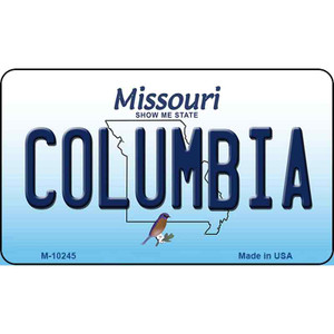 Columbia Missouri State License Plate Wholesale Magnet