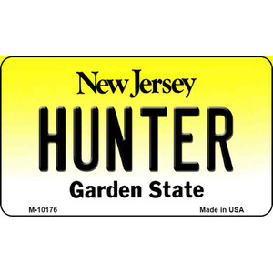 Hunter New Jersey State License Plate Wholesale Magnet