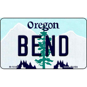 Bend Oregon State License Plate Wholesale Magnet