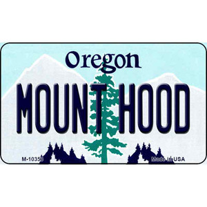 Mount Hood Oregon State License Plate Wholesale Magnet