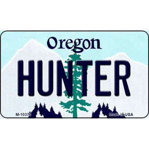 Hunter Oregon State License Plate Wholesale Magnet