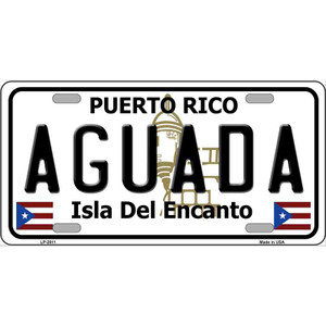 Aguada Puerto Rico Wholesale Metal Novelty License Plate