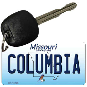 Columbia Missouri State License Plate Wholesale Key Chain