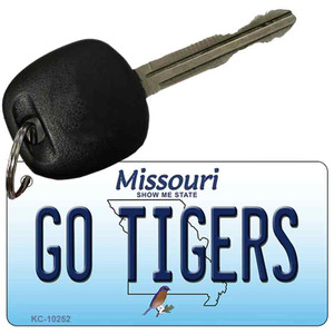 Go Tigers Missouri State License Plate Wholesale Key Chain