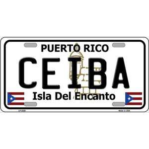 Ceiba Wholesale Metal Novelty License Plate