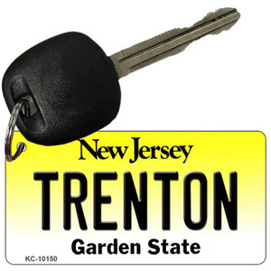 Trenton New Jersey State License Plate Wholesale Key Chain