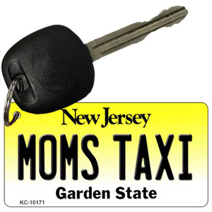 Moms Taxi New Jersey State License Plate Wholesale Key Chain