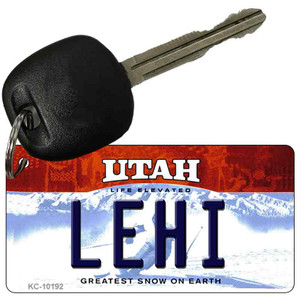 Lehi Utah State License Plate Wholesale Key Chain