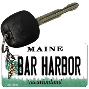 Bar Harbor Maine Wholesale Novelty Metal Key Chain