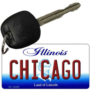 Chicago Illinois State License Plate Wholesale Key Chain