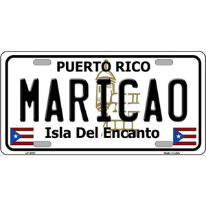 Maricao Puerto Rico Wholesale Metal Novelty License Plate