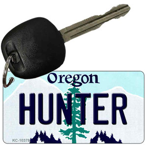 Hunter Oregon State License Plate Wholesale Key Chain