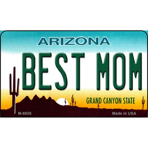 Best Mom Arizona State License Plate Wholesale Magnet