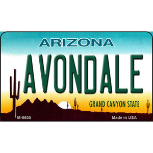 Avondale Arizona State License Plate Wholesale Magnet