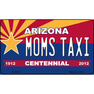 Moms Taxi Arizona Centennial State License Plate Wholesale Magnet