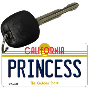 Princess California State License Plate Wholesale Key Chain