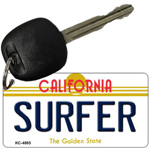 Surfer California State License Plate Wholesale Key Chain