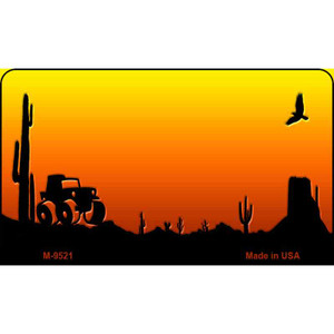 Jeep Sunset Arizona Western State License Plate Wholesale Magnet