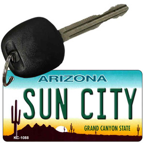 Sun City Arizona State License Plate Wholesale Key Chain