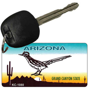 Road Runner Arizona State License Plate Wholesale Key Chain