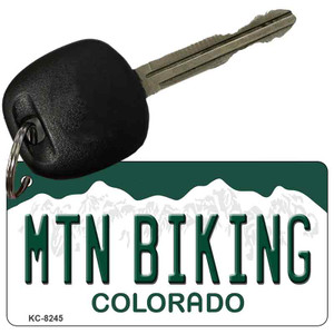 Mtn Biking Colorado Wholesale Metal Novelty Key Chain