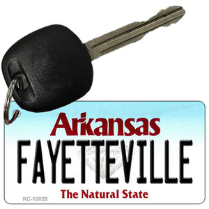 Fayetteville Arkansas Wholesale Metal Novelty Key Chain