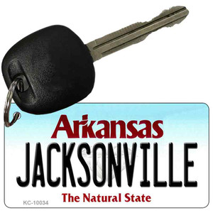 Jacksonville Arkansas Wholesale Metal Novelty Key Chain