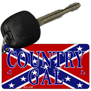 Confederate Country Gal Novelty Key Chain Wholesale