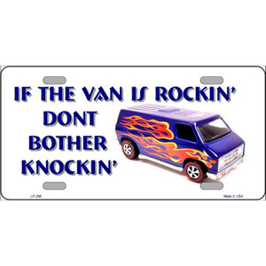 If Vans Rockin Wholesale Metal Novelty License Plate