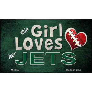 This Girl Loves Her Jets Wholesale Magnet M-8052