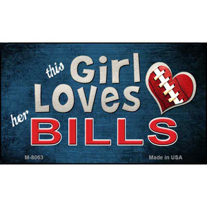 This Girl Loves Her Bills Wholesale Magnet M-8063
