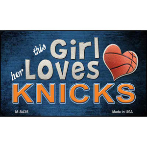This Girl Loves Her Knicks Wholesale Magnet M-8435